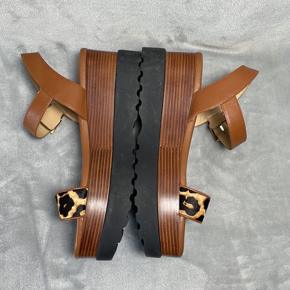 Michael Kors Marlon Platform Sandals Size 8 - Picture 5 of 8